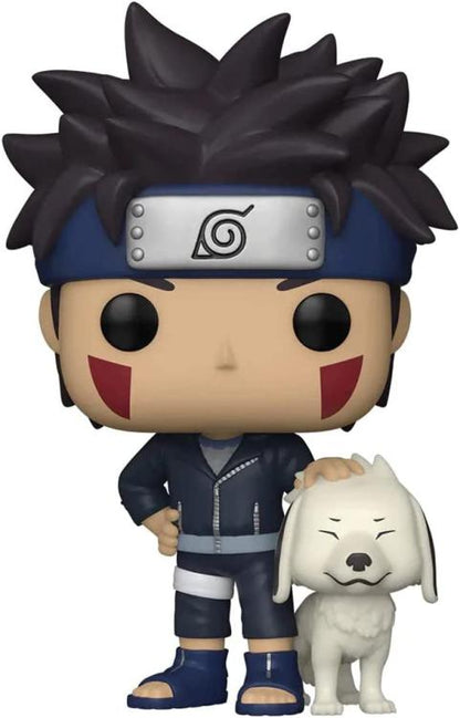 Funko Pop ! Animation Naruto Shippuden - Kiba With Akamaru (1194) Vinyl Figure