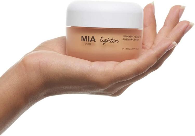 Maschera Viso Glitter Mia Korff Lighten 50Ml Scintillante Vallutata E Idratante