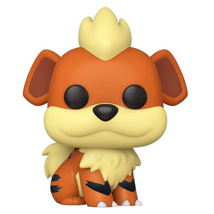 Funko Pop ! Games Pokemon - (597) Growlithe Figure Vinyl Arcanine Fire Evo 9Cm