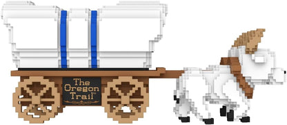 Funko Pop ! Rides - The Oregon Trail (982) Oxen And Wagon Vynil Figure 15cm