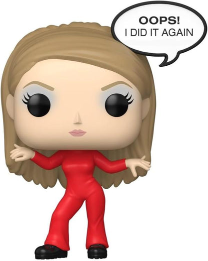 Funko Pop Rocks - (462) Britney Spears (Oops! I Did It Again) Vinyl Figure 9Cm