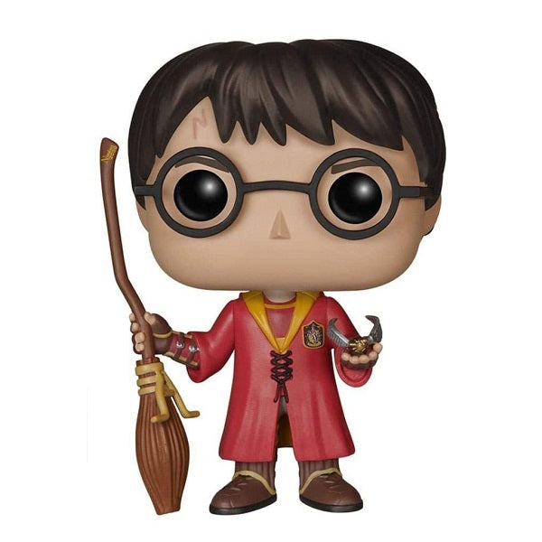 Funko Pop ! Harry Potter - (08) Harry Potter Quidditch Figure 9Cm Nuova Hogwarts