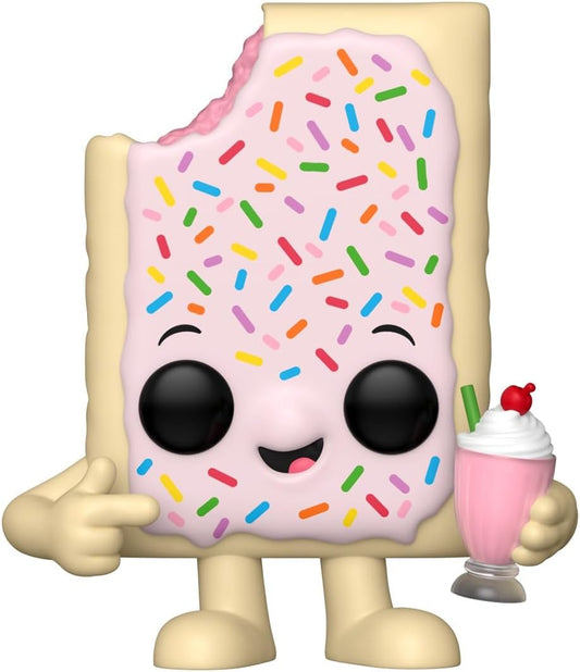 Funko Pop ! Ad Icon - Pop Tarts (251) Pop-Tarts Mascot Strawberry Milkshake 9cm