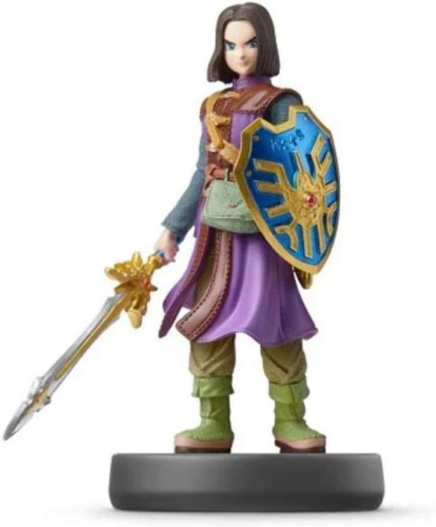 AMIIBO NINTENDO SUPER SMASH BROS - HERO NO.84 FIGURE EROE DRAGON QUEST SWITCH