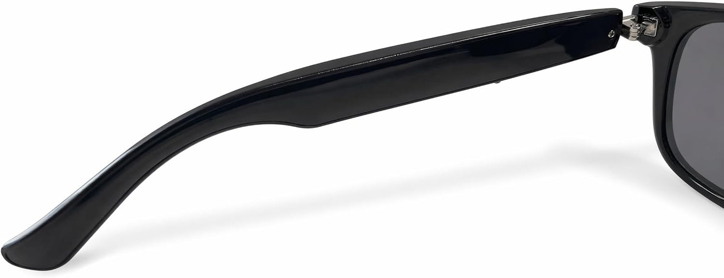 Nilox Occhiali Smart Audio Open-Ear con Altoparlanti Integrati, Controllo Vocale Siri e Google, Autonomia 5 Ore, Filtro Luce Blu, Design Leggero e Impermeabile IPX4