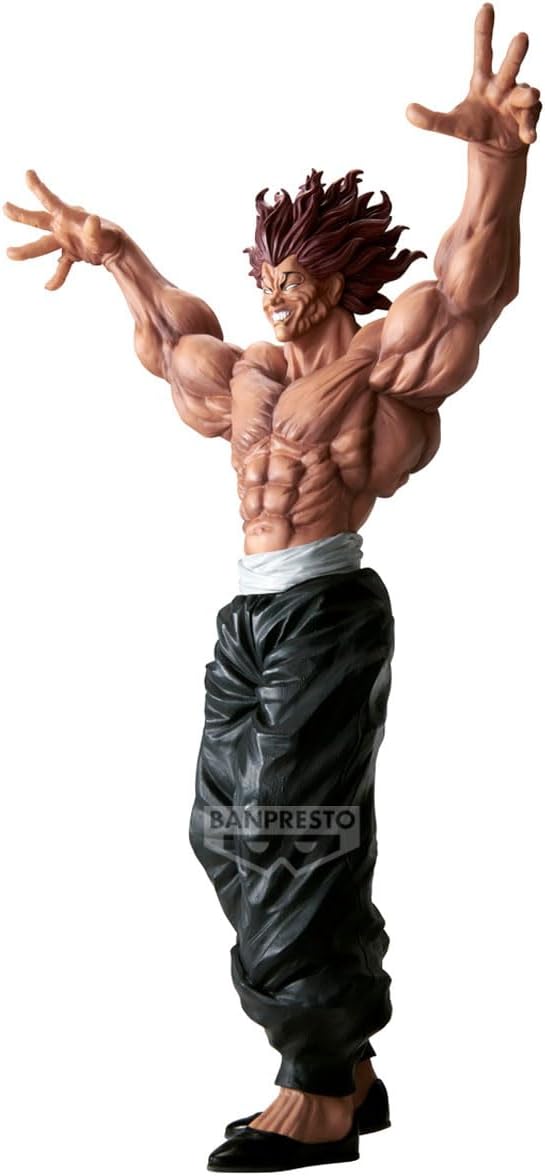 Banpresto Grandista Baki: Yujiro Hanma Statua Da Collezione - Figure 31cm PVC