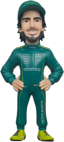 Minix F1  (Sports 107) Fernando Alonso Formula 1 Aston Martin Figure 11cm
