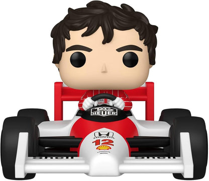 Funko Pop ! Riders - Super Deluxe: McLaren (12) Ayrton Senna 25cm