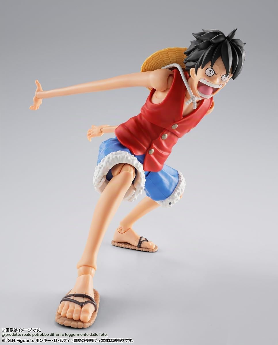 Bandai S.H. Figuarts: One Piece Monkey D. Luffy Romance Dawn Gum-Gum Option Parts Set - Action Figure 16cm