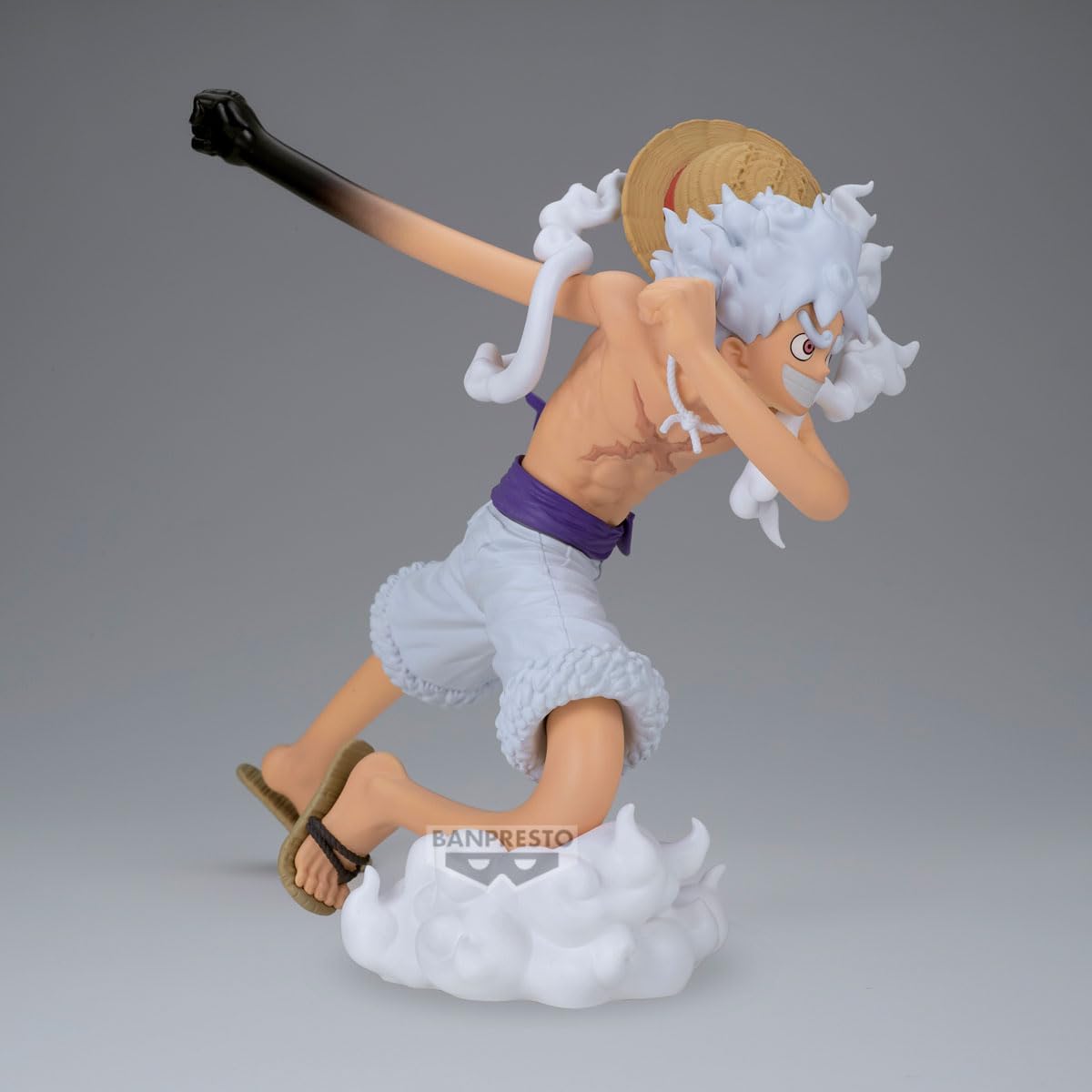 Banpresto Grandista One Piece: Monkey D. Luffy Gear5 Statua Da Collezione - Figure 23cm PVC