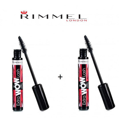 Offerta Rimmel 2 Pezzi (1+1) Extra Wow Lash Mascara - 003 Extreme Black Nero