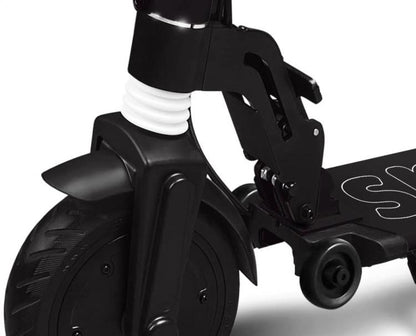 The One Spillo Xl 350W Monopattino 8,5" Led Scooter Elettrico Pieghevole Silver