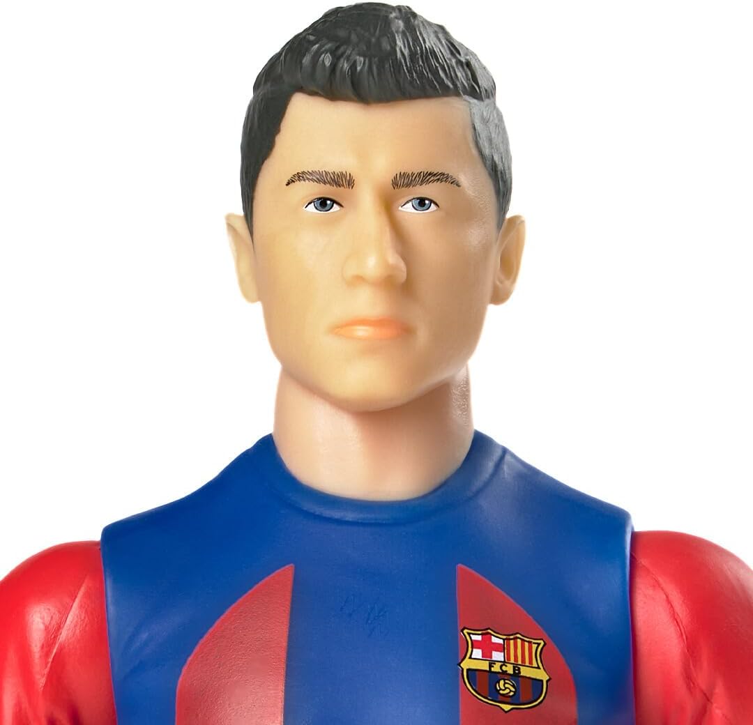 Banbo Toys - Sockers - Barcellona (Lewandowski) Action Figure Football/Calcio Statuetta da Collezione 20cm
