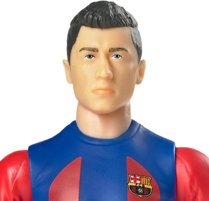 Banbo Toys - Sockers - Barcellona (Lewandowski) Action Figure Football/Calcio Statuetta da Collezione 20cm