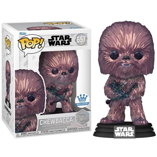 Funko Pop! Star Wars (657) Chewbacca Disney 100 - Vinyl Figure 9Cm Statuetta