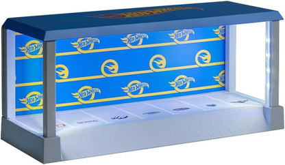 Paladone Hot Wheels Garage Case Lampada Da Tavolo Display Led Cars Machine