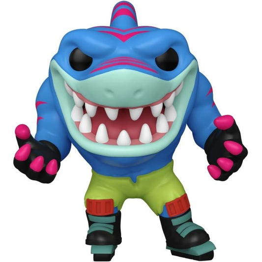 Funko Pop ! Tv Street Sharks - (1615) Streex Vinyl Figure 9Cm Statua Squalo