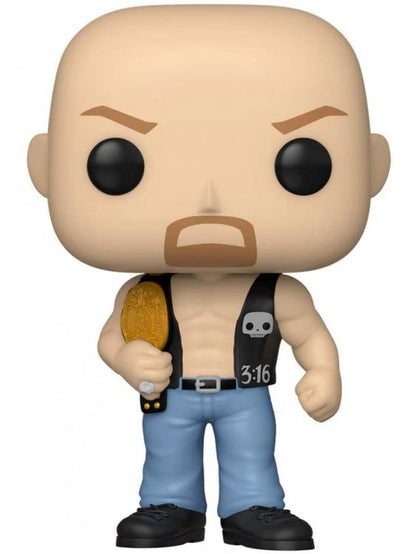 Funko Pop ! Wwe - (84) Stone Cold Steve Austin Vinyl Figure Wrestling 9cm