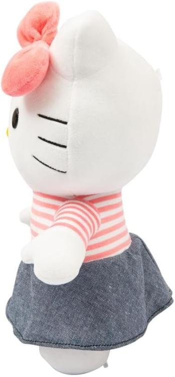 Peluche Hello Kitty Tutina Rosa Jeans 30Cm Pupazzo Morbido Da Collezione Plh1079