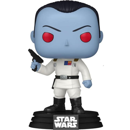 Funko Pop ! Star Wars (683) Grand Admiral Thrawn Vinyl Figure 9Cm Statuetta