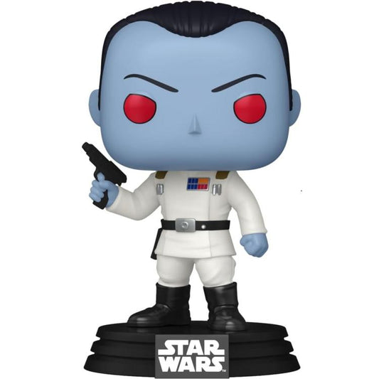 Funko Pop ! Star Wars (683) Grand Admiral Thrawn Vinyl Figure 9Cm Statuetta