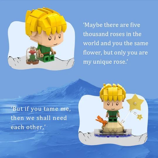 Pantasy 86306 (Mini Le Petit Prince) Figure Piccolo Principe Set Costruzione 9Cm