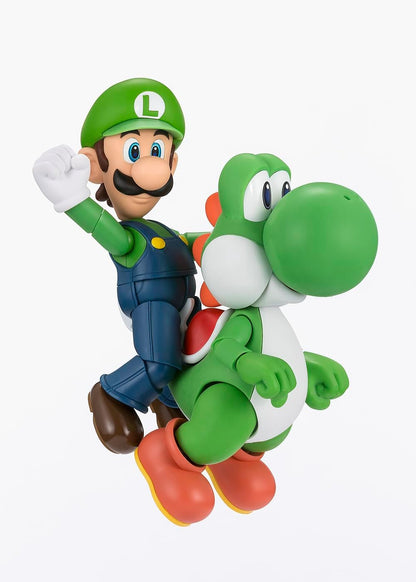 Bandai Namco S.H. Figuarts: Yoshi (Super Mario) - Figure Articolata 16cm Tamashi Nations