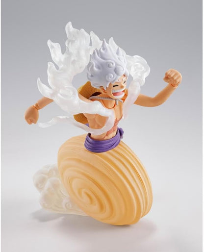 Bandai S.H. Figuarts: One Piece Monkey D. Luffy Gear 5 - Figure Articolata 16cm