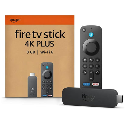Amazon Fire Tv Stick 4K PLUS (Wi-Fi 6) Alexa+ Vision/Atmos HDR10+ + Telecomando Vocale