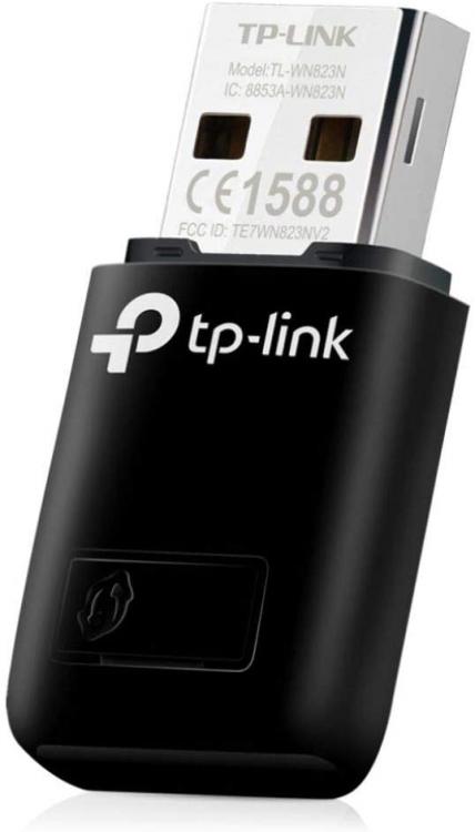 Tp-Link Adattatore Usb Wireless 300Mbps Mini Scheda Rete Tl-Wn823N Internet Wifi