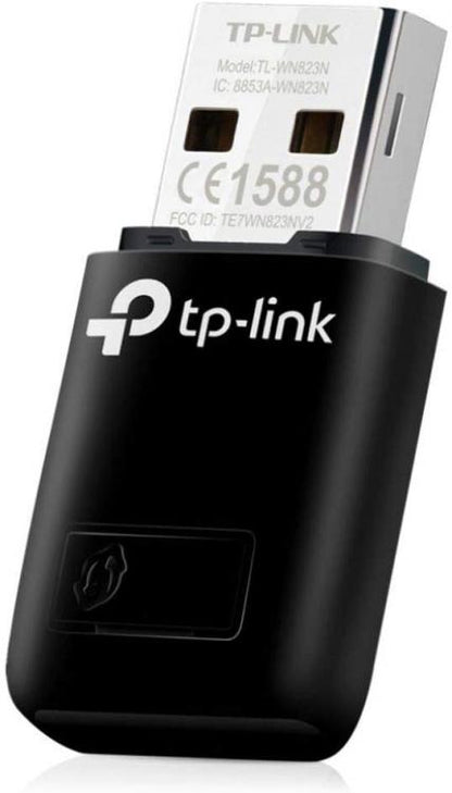 Tp-Link Adattatore Usb Wireless 300Mbps Mini Scheda Rete Tl-Wn823N Internet Wifi