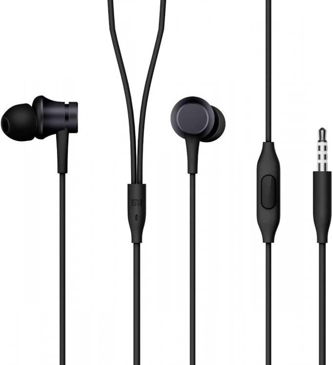 Xiaomi Auricolari In-Ear Basic Black Connettore 3.5Mm Wired Cuffie Nero Con Filo