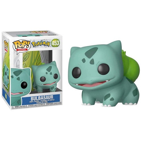 Funko Pop ! Games Pokemon - Bulbasaur (453) Vinyl Figure Terra Poke Ball Foglia