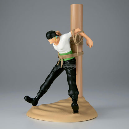 Bandai Banpresto One Piece: Roronoa Zoro Figure PVC 20cm - Statuetta Da Collezione