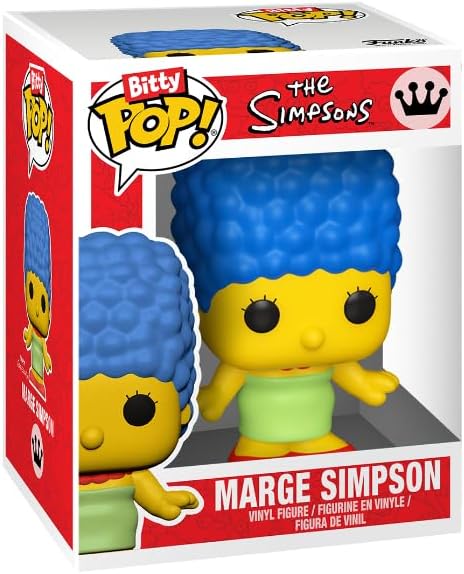 Funko Bitty Pop! The Simpsons (2 pack) Homer & Marge - Mini Vinyl Figure 2cm