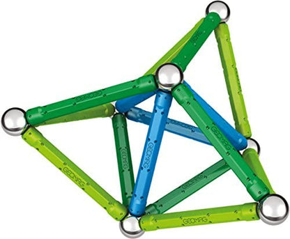 Geomag Classic Color 35 Palline Barrette Magnetiche Blu Verde Gioco Costruzione