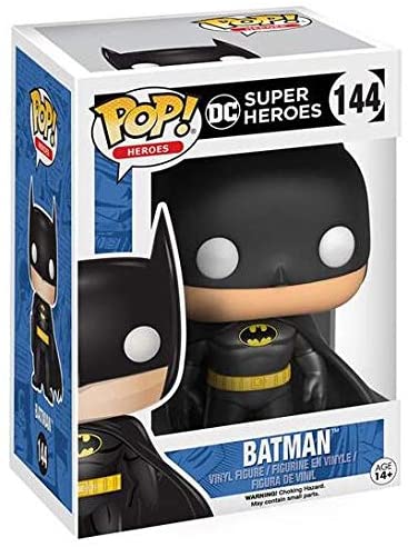 Funko Pop ! Heroes Dc Super Heroes - (144) Batman Classic Figure 9Cm In Stock