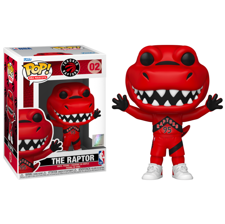 Funko Pop ! Nba Mascots (02) Toronto Raptors Figure The Raptor Vinyl 9Cm Basket