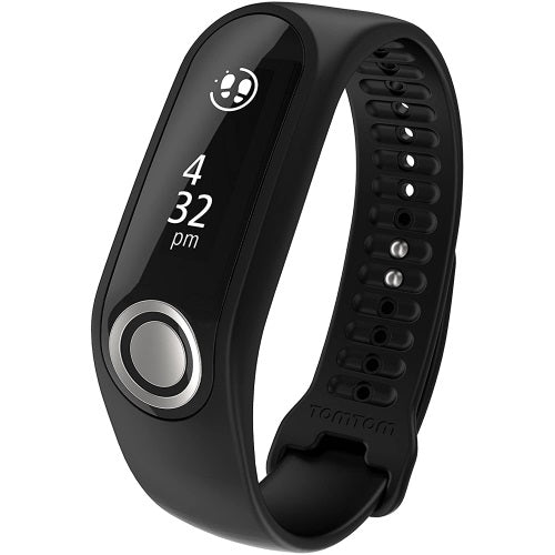 Tom Tom Touch Fitness Sports Smartwatch Orologio Bracciale Cardio Small Nero App
