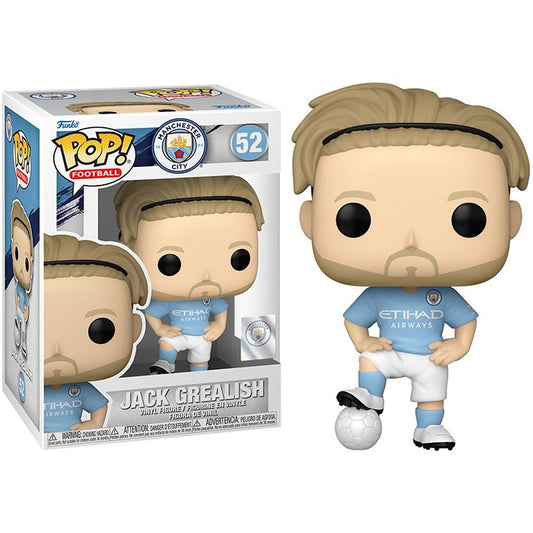 Funko Pop ! Football Manchester City - (52) Jack Grealish Vinyl Figure Champions
