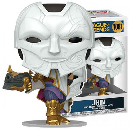 Funko Pop ! Games League Of Legends  - (1081) Jhin - Statuetta Vinyl Figure 9Cm