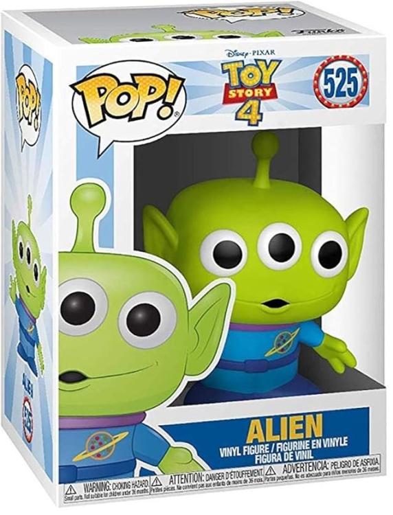 Funko Pop! Toy Story 4 (525) Alien Vinyl Figure 9Cm Statuetta Da Collezione