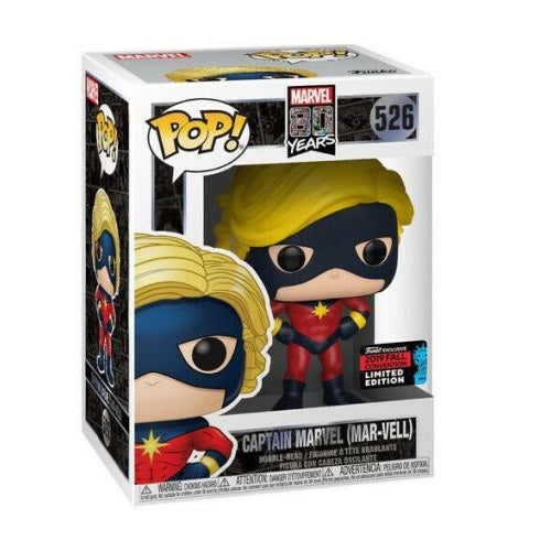 Funko Pop! Marvel 80Years (526) Captain Marvel (Mar-Vell) Limited Edition Figure