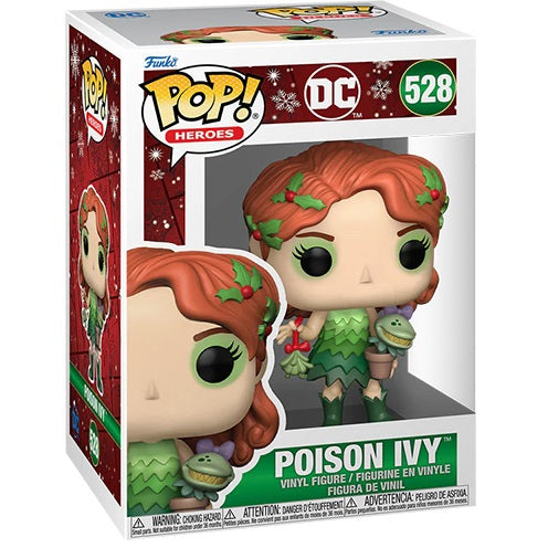 Funko Pop ! Dc Super Heroes - (528) Poison Ivy Vinyl Figure Holiday 9Cm