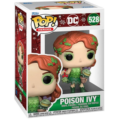 Funko Pop ! Dc Super Heroes - (528) Poison Ivy Vinyl Figure Holiday 9Cm