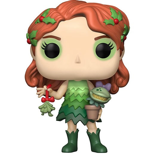 Funko Pop ! Dc Super Heroes - (528) Poison Ivy Vinyl Figure Holiday 9Cm