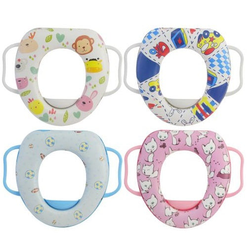 Riduttore Wc con Maniglie per Bambini Sedile Morbido Copriwater Water 59783