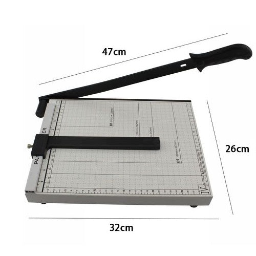 Taglierina A Leva Cutter Taglia Carta Fogli A4 A5 B5 Ghigliottina Professionale