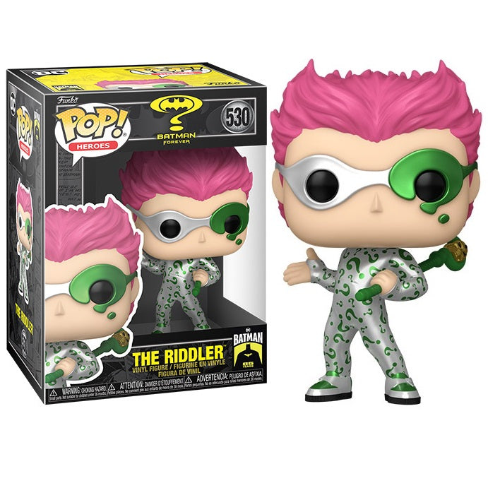 Funko Pop ! Batman Forever 85Th (530) The Riddler - Vinyl Figure Statuetta 9Cm