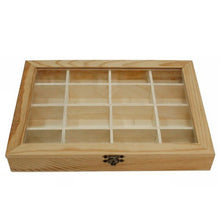 Bacheca In Legno 16 Posti Porta Vetro Espositore Vetrinetta Minuterie Decoupage